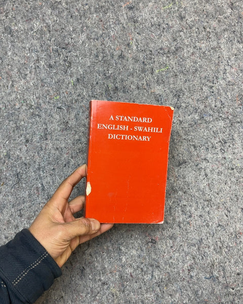 A Standard English-Swahili Dictionary