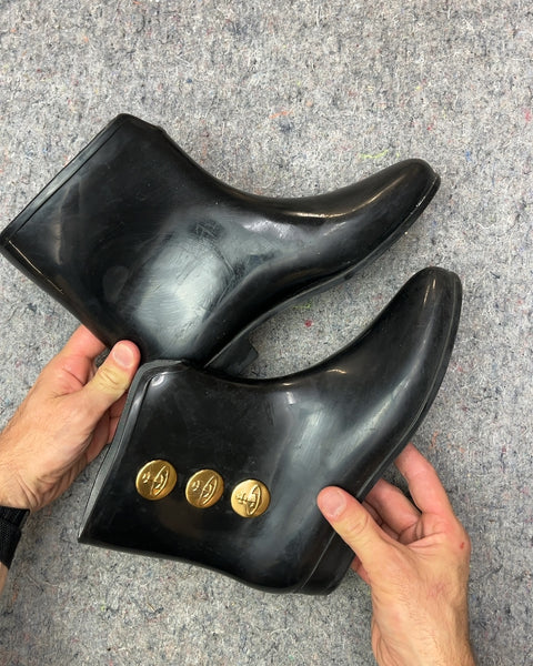 Vivienne Westwood Anglomania x Melissa Rain Boots, Size Says 10 US W But We Think It's 8.5/9