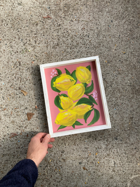 Lemoni Art Framed, 10x12”