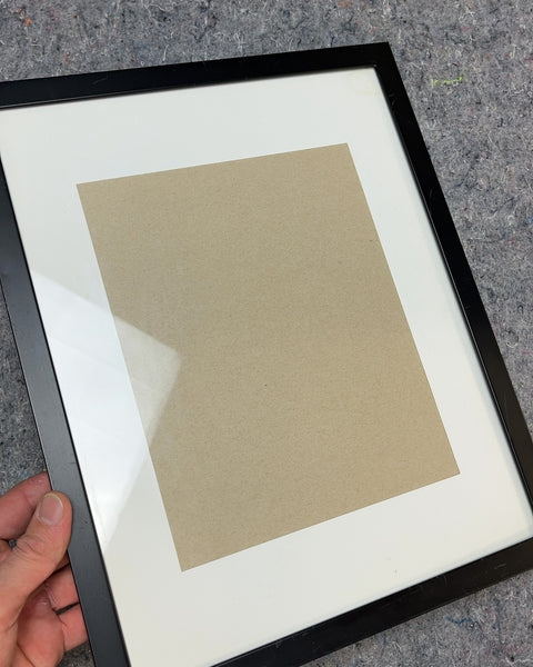 Black Picture Frame, 12x15"