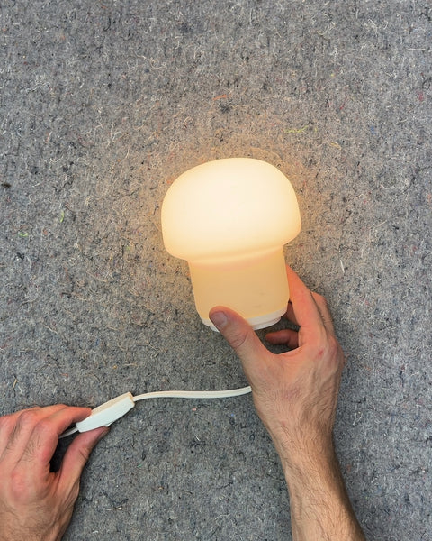 Mushroom Shaped Table Lamp