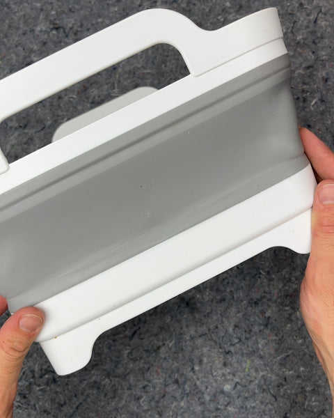 Collapsible Wash Basin with Drain Plug