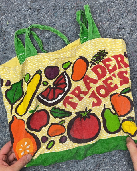 Trader Joe's Fruit and Vegetable Canvas Tote Bag