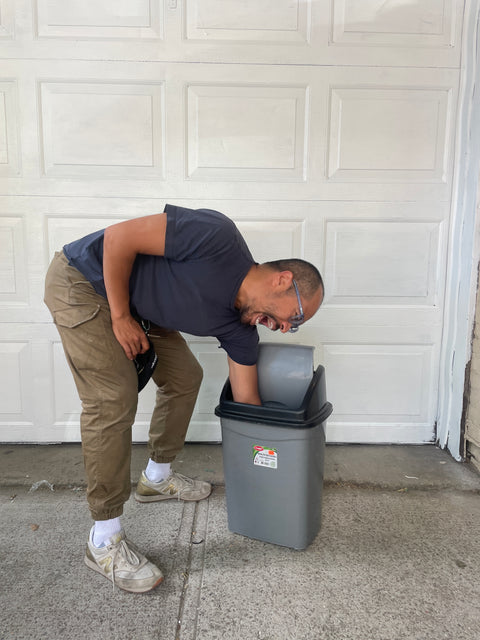 Swing Top Dust Bin 26L