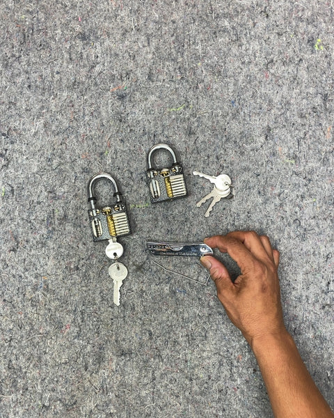 Lockpicking Practice Keys and Lockpicks