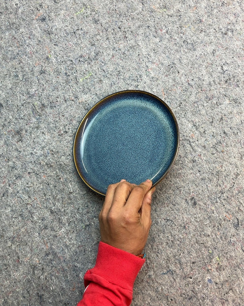 Ikea Glazed Ceramic Plate