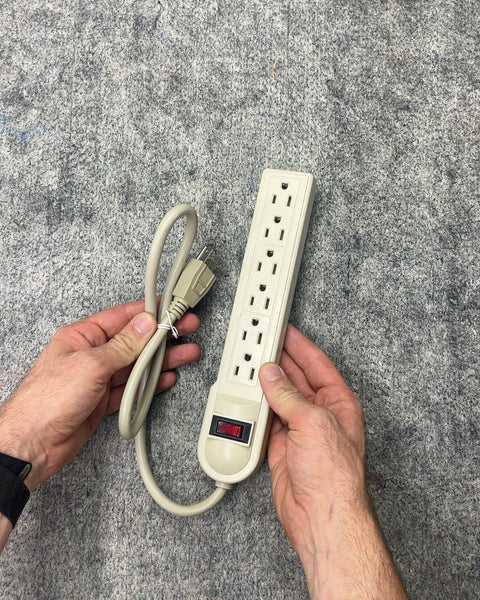 Six-Outlet Power Strip with On/Off Switch