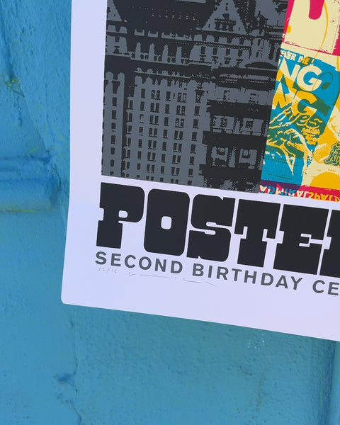 Poster House Second Birthday Celebration Print, 18x24"