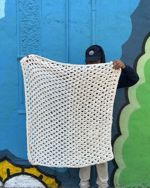 Chunky Knit Blanket, 40x40"