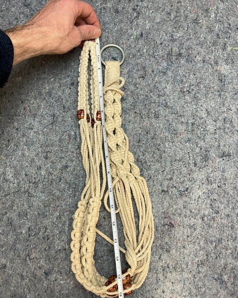 Macrame Plant Hanger, 32"