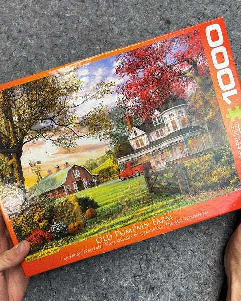 Old Pumpkin Farm 1000 Piece Jigsaw Puzzle