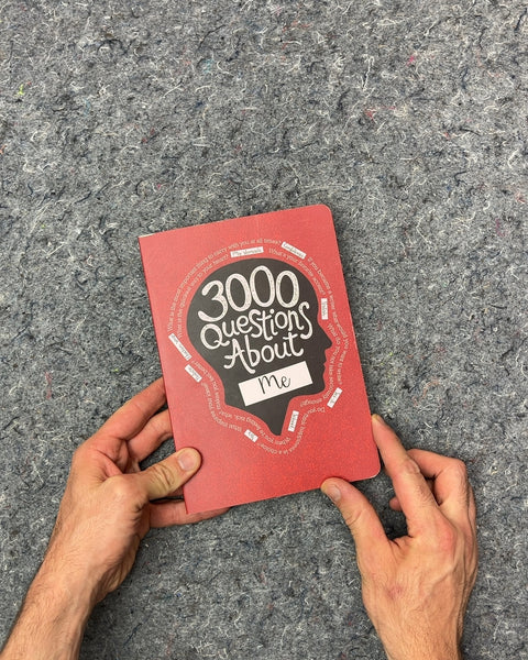 3000 Questions About Me Journal