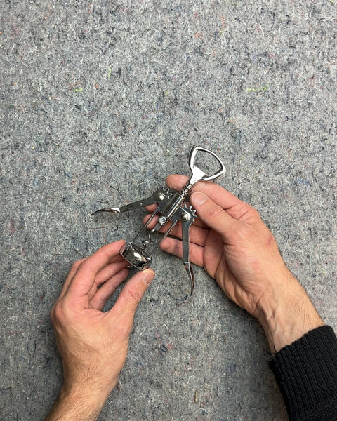 Winged Corkscrew and Bottle Opener
