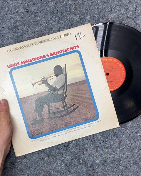 Louis Armstrong's Greatest Hits Vinyl Record