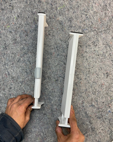 More White Drawer Dividers, Set of 2