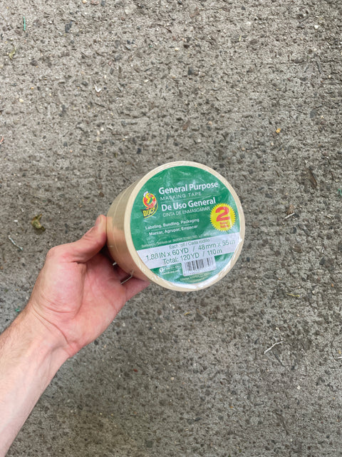 2 Rolls Of Masking Tape