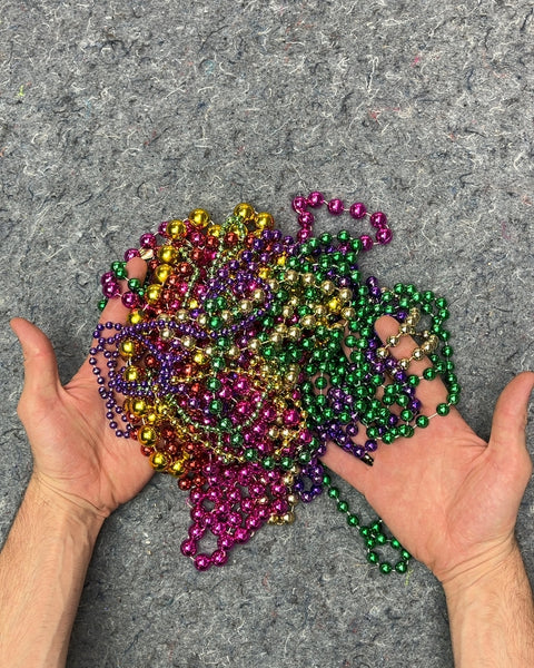 Assorted Mardi Gras Bead Necklaces