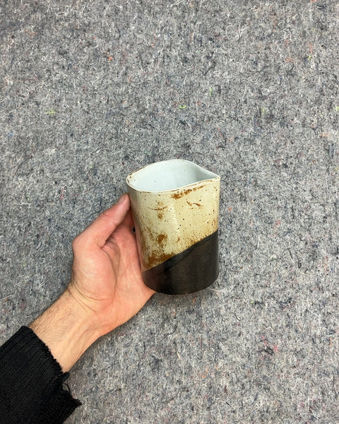 Super Pretty Ceramic Two-Tone Pitcher