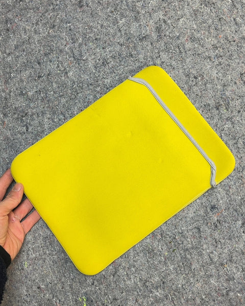 Yellow Just Like The Cues Yellow Laptop Sleeve, Up To 15"