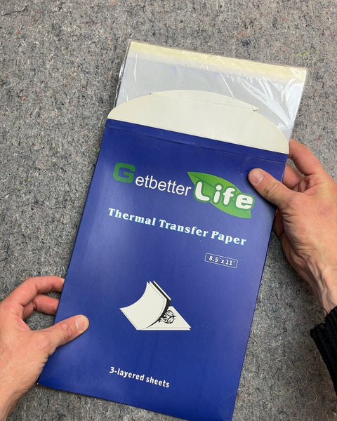Getbetter Life Thermal Transfer Paper, 8.5" x 11"