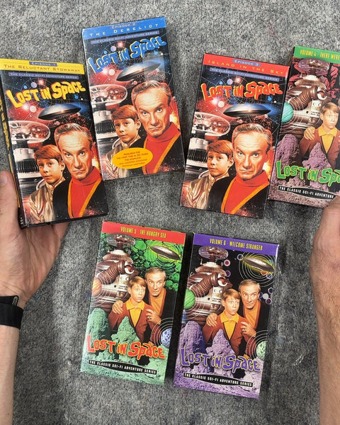 Lost In Space The Classic Sci-Fi Adventure Series VHS Tapes, Vol 1-6