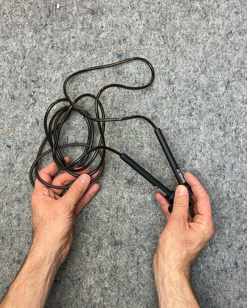 Garage Fit Black Jump Rope