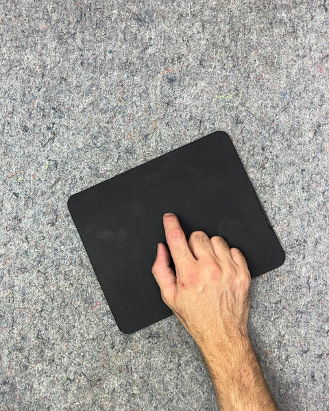 Simple Black Square Mouse Pad