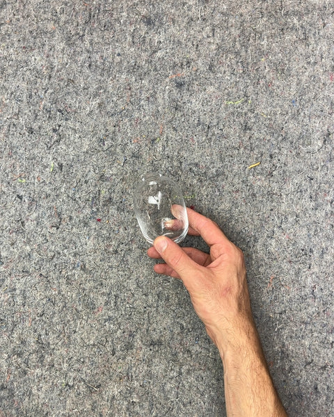 Tiny Clear Glass Vase For One Flower