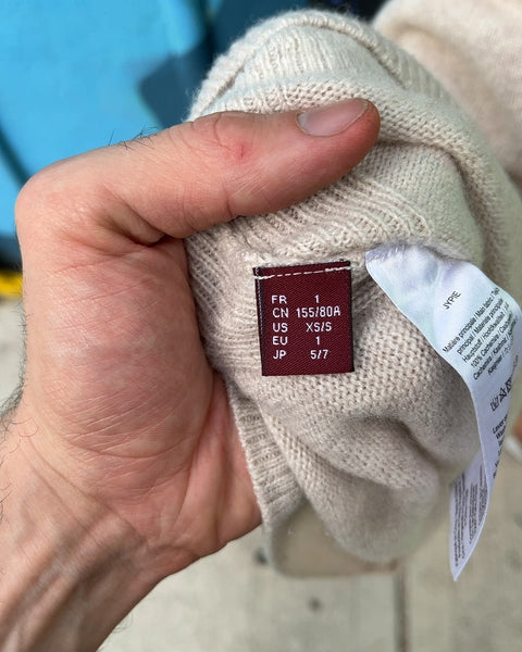 Comptoir Des Cotonniers Beige Knit Sweater, Size 1 Or XS/S