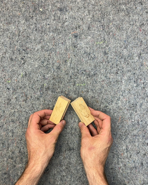 Wooden Hand Carved Stamps