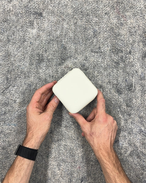 Small White Travel Jewelry Case