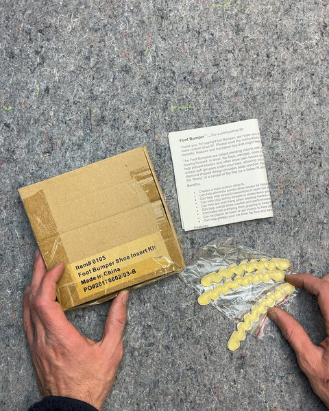 Foot Bumper Shoe Insert Kit