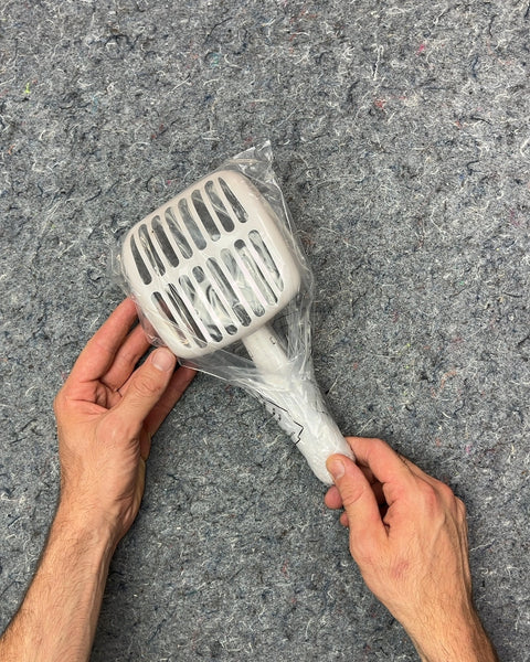 White Plastic Pet Litter Scoop