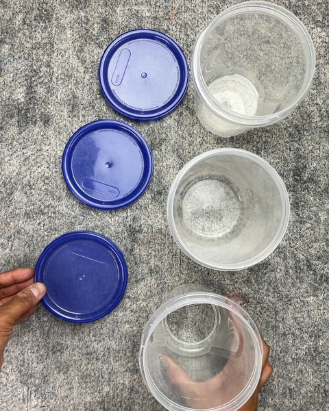 Ziplock Plastic Food Storage Containers