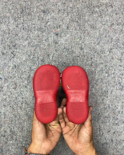 Penney's Red Rubber Rain Boots, Size 4