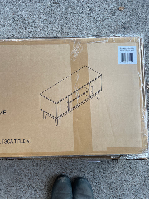 Unopened Modway Daxton Media Cabinet, W15xL43xH18.5”