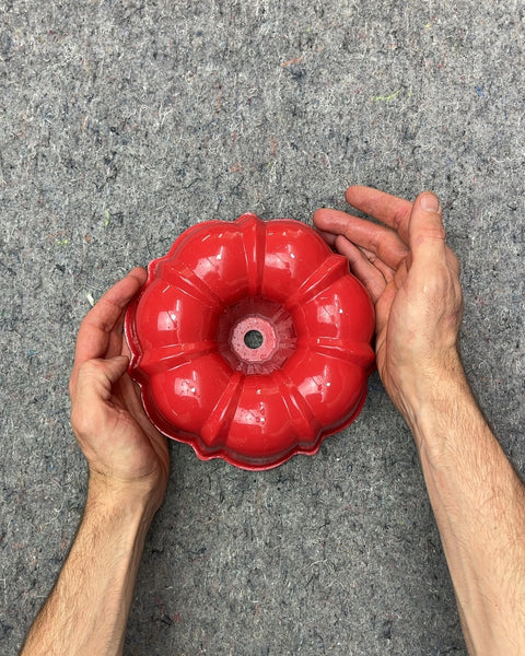 Red Bundt Cake Pan