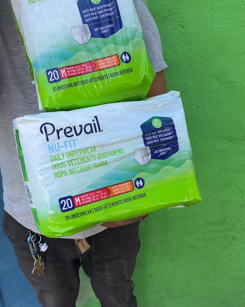 Prevail Nu-Fit Daily Adult Incontinence Pull-Up Underwear, Size Medium