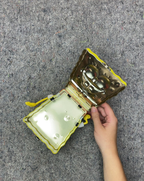 Spongebob Squarepants Metal Lunch Box, 5 x 6 in