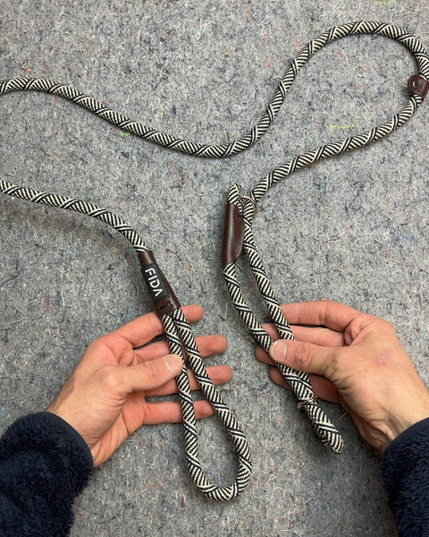FIDA Braided Dog Leash, 60-ish Inches