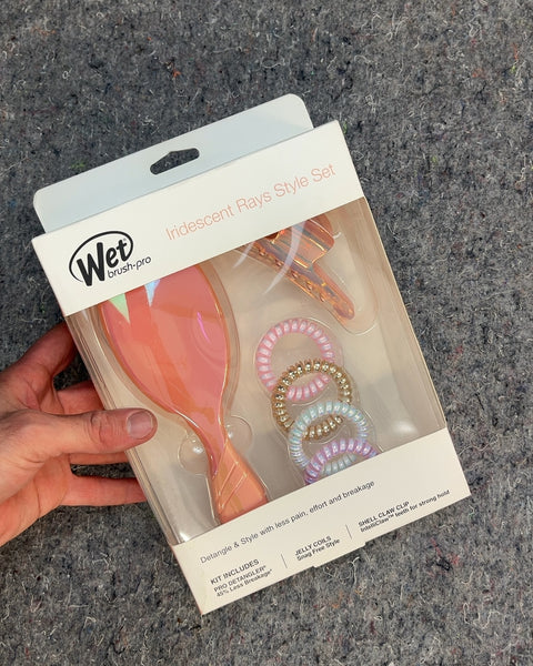 Wet Brush Pro Iridescent Rays Style Set