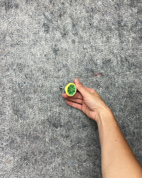 Lime-Lemon Drawer Knob