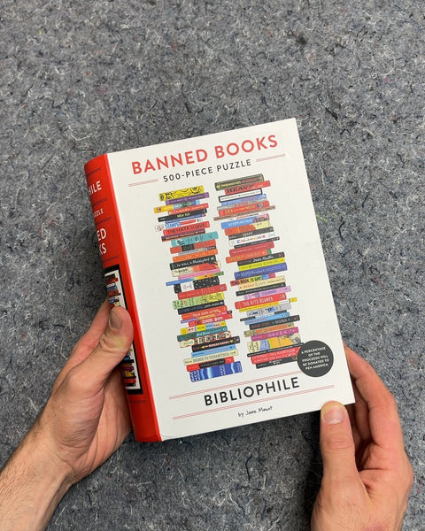 Banned Books 500-Piece Puzzle by Jane Mount