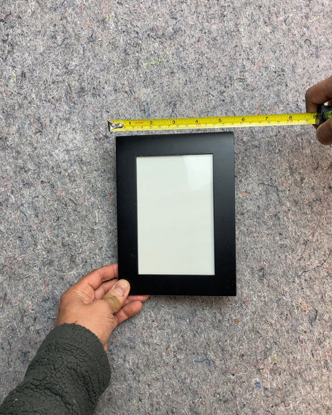 Black Square Picture Frame, 5.5x7"