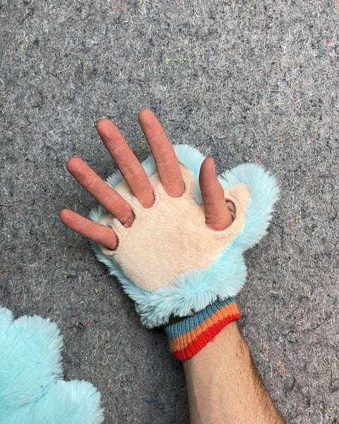 Furry Paw Gloves