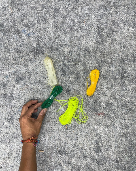Multicolor Plastic Craft Cord Bundles