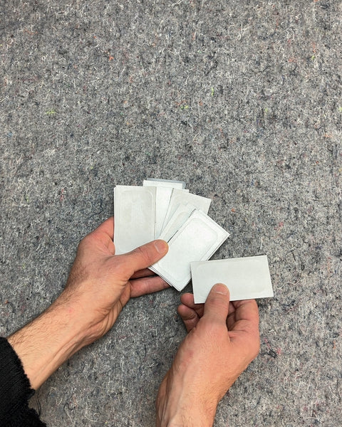 Set of Blank Magnet Stickers