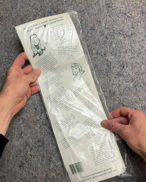 The Woodsman's Weatherstick Rustic Weather Predictor