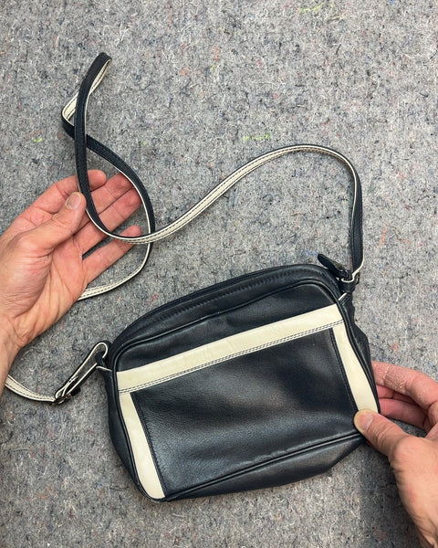 Cute Black and White Crossbody Bag