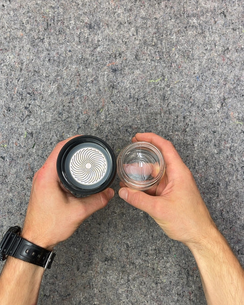 Sexy Ukiyo Glass Tea Infuser Bottle